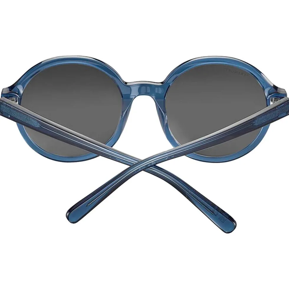 Occhiali da sole Serengeti Joan Shiny Transparent Fed Blue Mineral Polarized Smoke