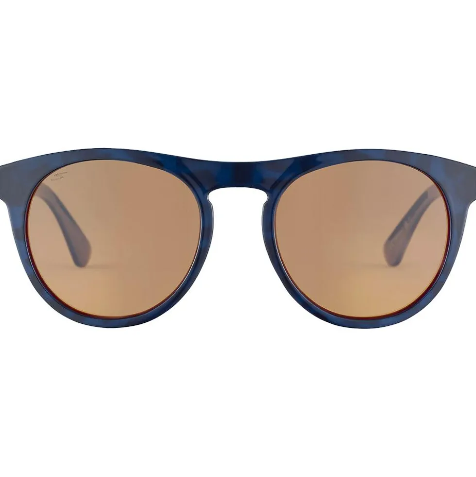 Occhiali da sole Serengeti Kingman Shiny Tortoise Dark Blue Saturn Polarized Drivers