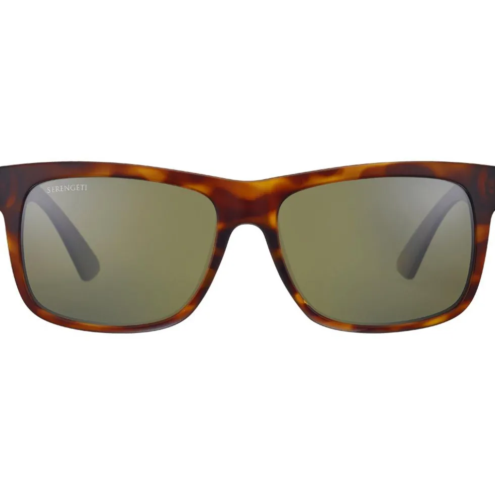 Occhiali da sole Serengeti Positano Matte Tortoise Polarized 555nm
