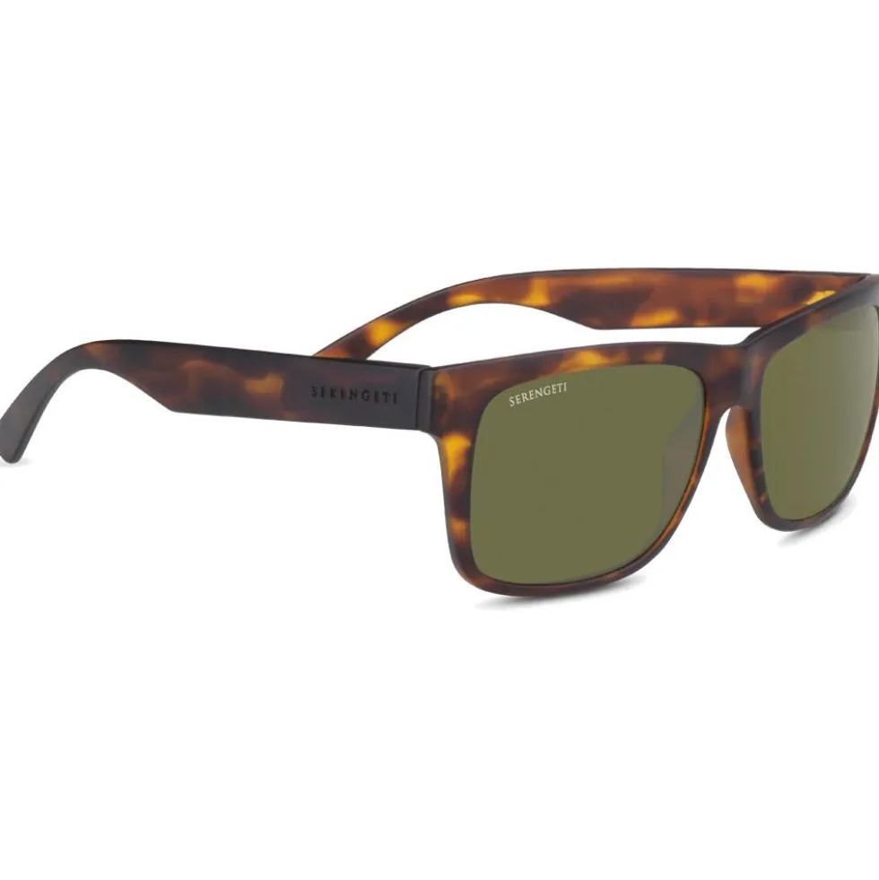 Occhiali da sole Serengeti Positano Matte Tortoise Polarized 555nm