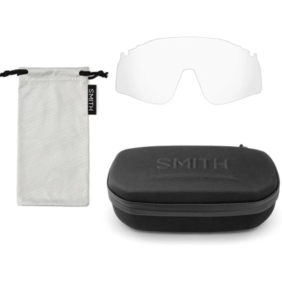 Occhiali da sole Smith Defy Matte Black Chromapop Black + Clear