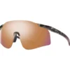 Occhiali da sole Smith Defy Matte Salt Haze Chromapop Rose Gold Mirror + Clear