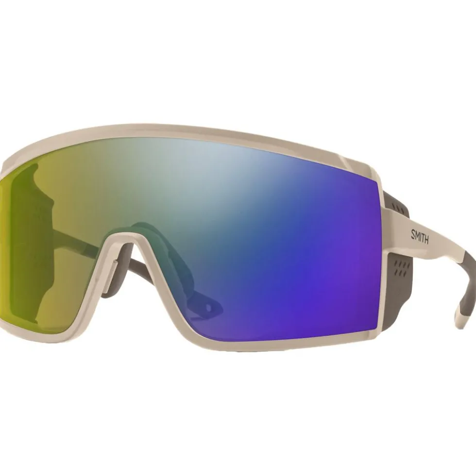 Occhiali da sole Smith Pursuit Matte Summit Chromapop Glacier Photochromic Yellow Violet Mirror + Clear
