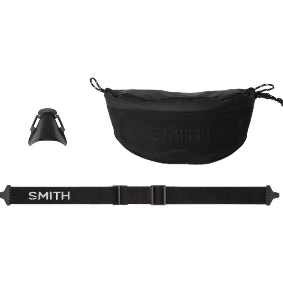 Occhiali da sole Smith Pursuit Matte Black Chromapop Glacier Photochromic Copper Blue Mirror