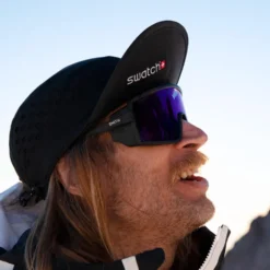 Occhiali da sole Smith Pursuit Matte Black Chromapop Glacier Photochromic Copper Blue Mirror