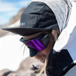 Occhiali da sole Smith Pursuit Matte Black Chromapop Glacier Photochromic Copper Blue Mirror