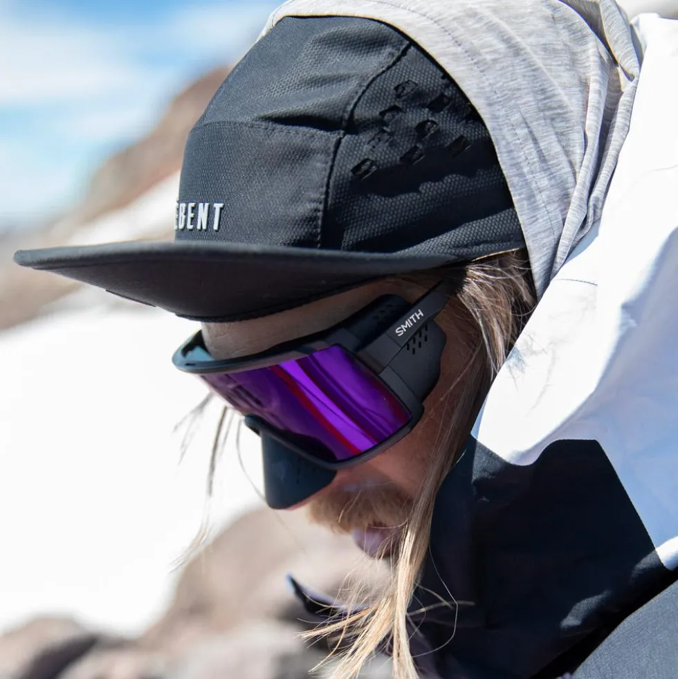 Occhiali da sole Smith Pursuit Matte Black Chromapop Glacier Photochromic Copper Blue Mirror