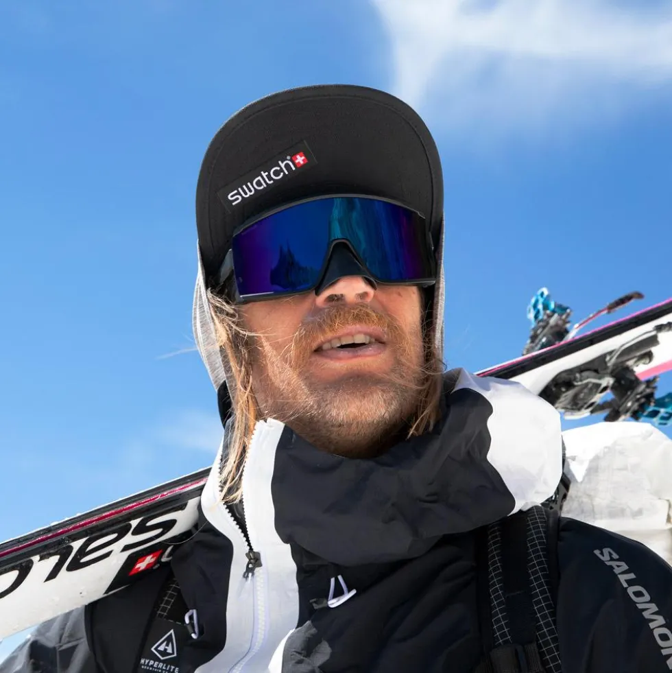 Occhiali da sole Smith Pursuit Matte Black Chromapop Glacier Photochromic Copper Blue Mirror