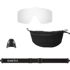 Occhiali da sole Smith Pursuit Matte Gold Dust Chromapop Glacier Photochromic Rose Gold Mirror + Clear