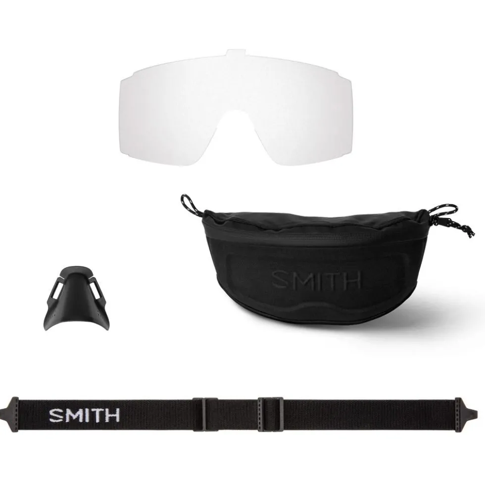 Occhiali da sole Smith Pursuit Matte Gravy Chrompop Glacier Photochromic Copper Gold Mirror + Clear