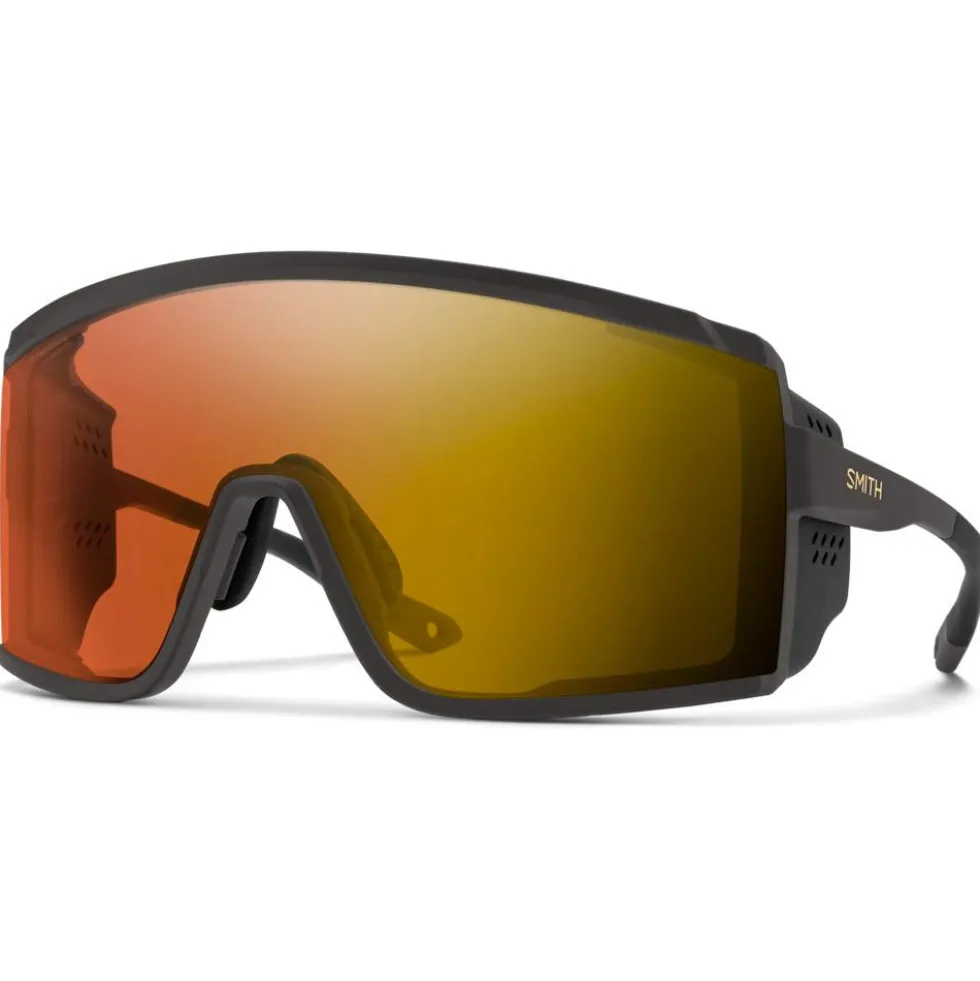 Occhiali da sole Smith Pursuit Matte Gravy Chrompop Glacier Photochromic Copper Gold Mirror + Clear