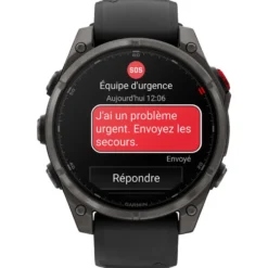 Orologi GPS Garmin Fenix 8 Pro Amoled Titane Carbon Gray
