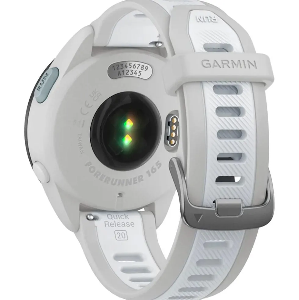Orologi GPS Garmin Forerunner 165 Blanc Gris Clair
