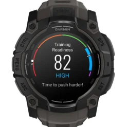 Orologi GPS Garmin Instinct 3 Amoled Noir Avec Bracelet Gris Charbon