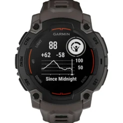 Orologi GPS Garmin Instinct E Noire Avec Bracelet Gris Charbon