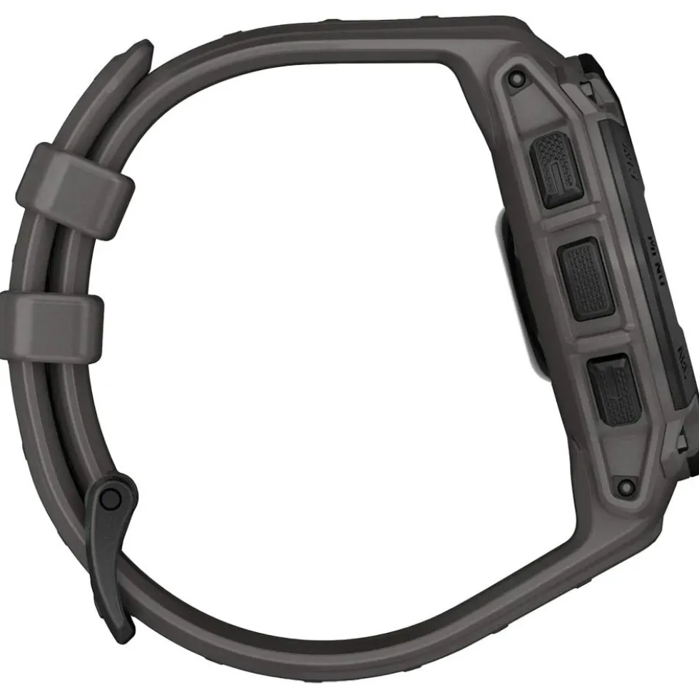 Orologi GPS Garmin Instinct E Noire Avec Bracelet Gris Charbon