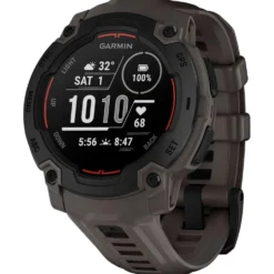 Orologi GPS Garmin Instinct E Noire Avec Bracelet Gris Charbon