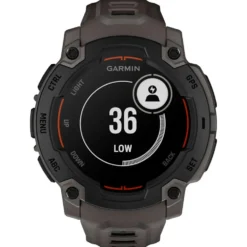 Orologi GPS Garmin Instinct E Noire Avec Bracelet Gris Charbon