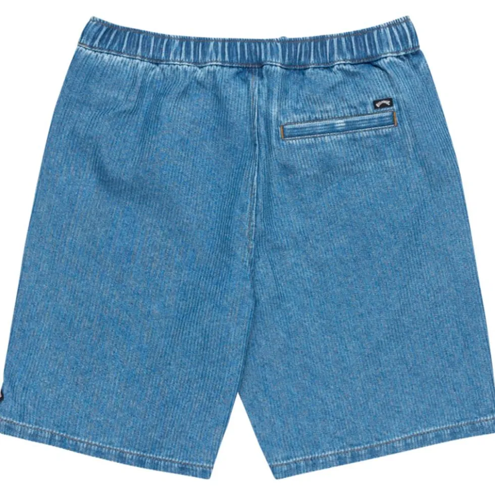 Pantaloncini Billabong Larry Cord Denim Ocean Wash