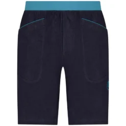 Pantaloncini da arrampicata La Sportiva Mundo Short M Jeans Topaz