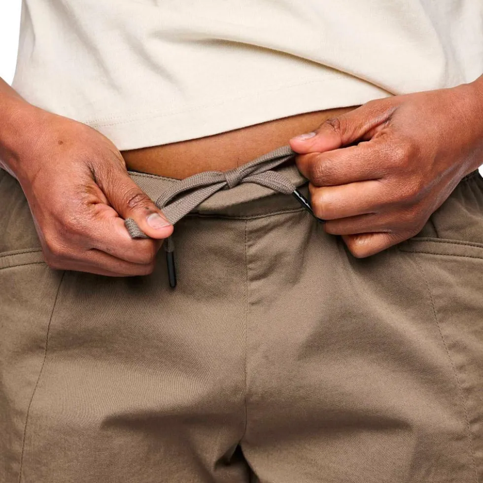 Pantaloncini da arrampicata Black Diamond W Notion Short Walnut