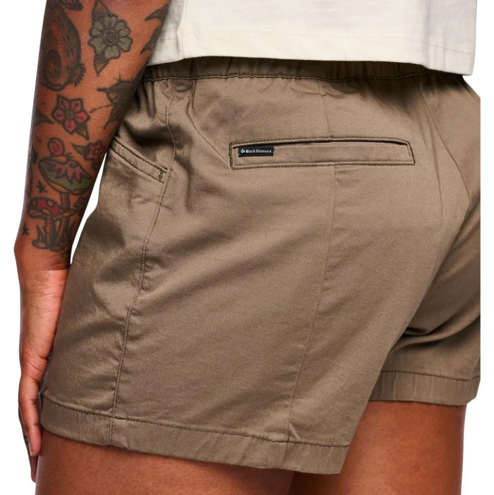 Pantaloncini da arrampicata Black Diamond W Notion Short Walnut