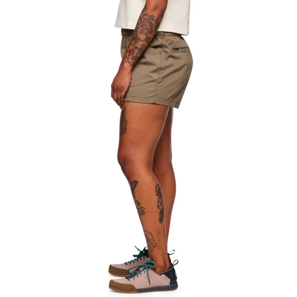 Pantaloncini da arrampicata Black Diamond W Notion Short Walnut