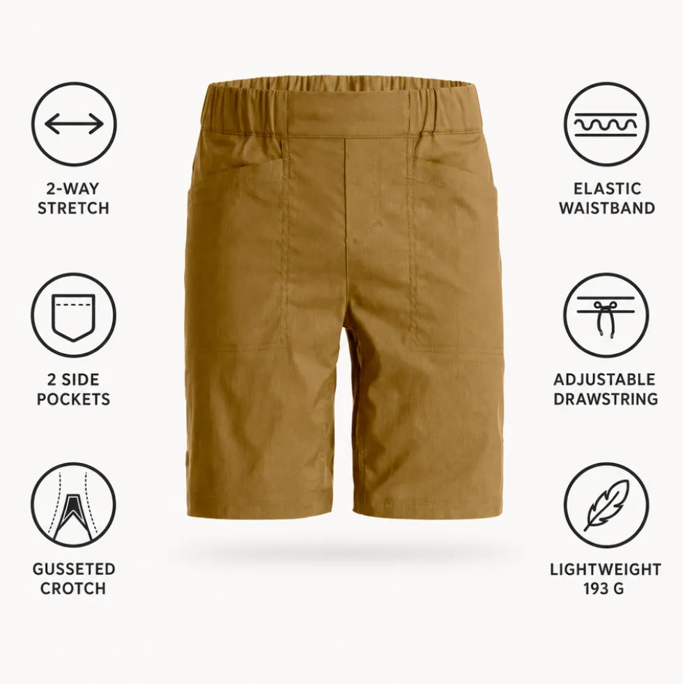 Pantaloncini da arrampicata Ortovox Affinity Shorts Wild Cumin