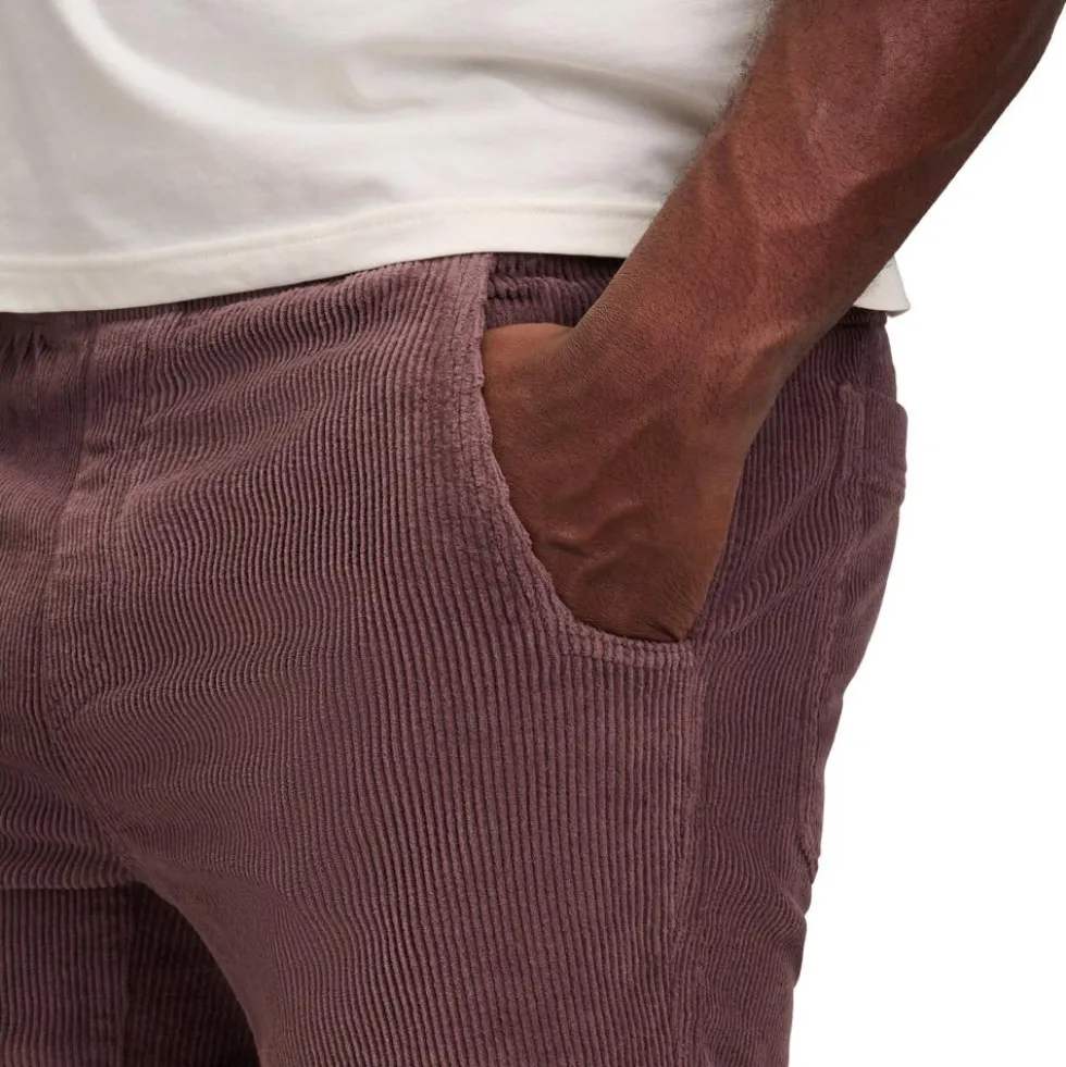 Pantaloncini da arrampicata Black Diamond M Dirtbag Corduroy Shorts Dark Mauve