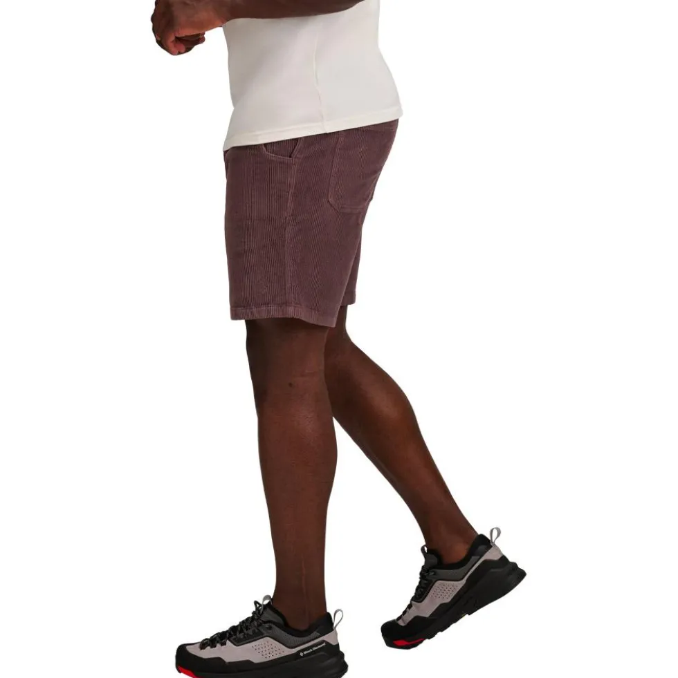 Pantaloncini da arrampicata Black Diamond M Dirtbag Corduroy Shorts Dark Mauve