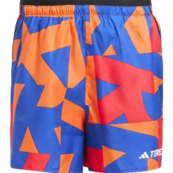 Pantaloncini da trail adidas Mt Light Short Aop Selubl Purrub Seimor Warc