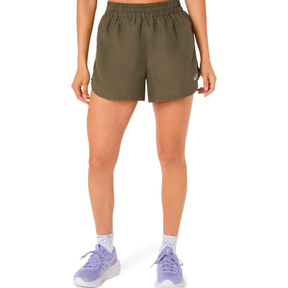 Pantaloncini da trail Asics Nagino Run Adjustable 4In W Dark Olive