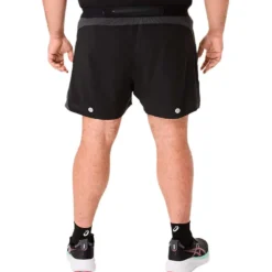 Pantaloncini da trail Asics Road 5 In Short Performance Black Graphite Grey