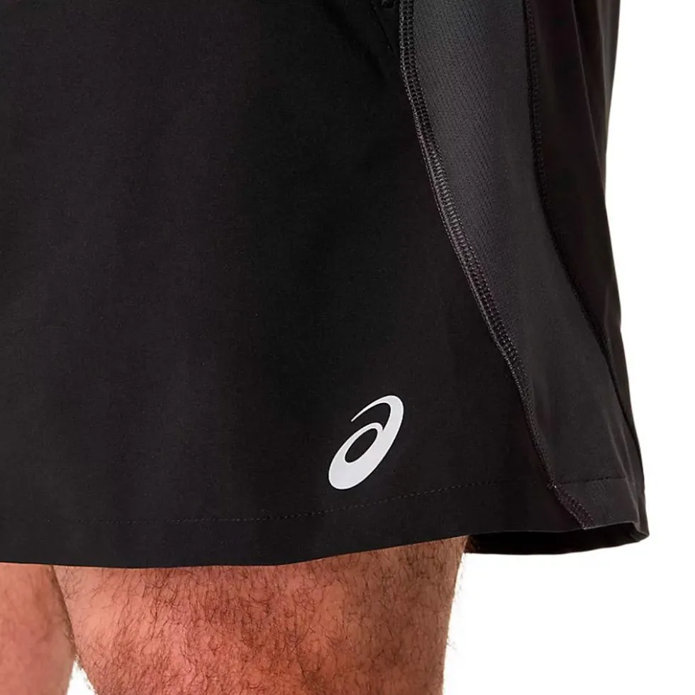 Pantaloncini da trail Asics Road 5 In Short Performance Black Graphite Grey