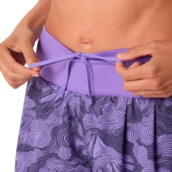 Pantaloncini da trail Asics Road All Over Print 2in1 3.5In W Amethyst