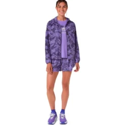 Pantaloncini da trail Asics Road All Over Print 2in1 3.5In W Amethyst