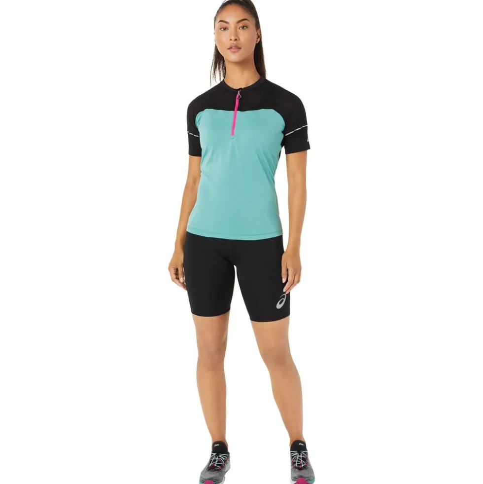Pantaloncini da trail Asics W Fujitrail Sprinter Performance Black