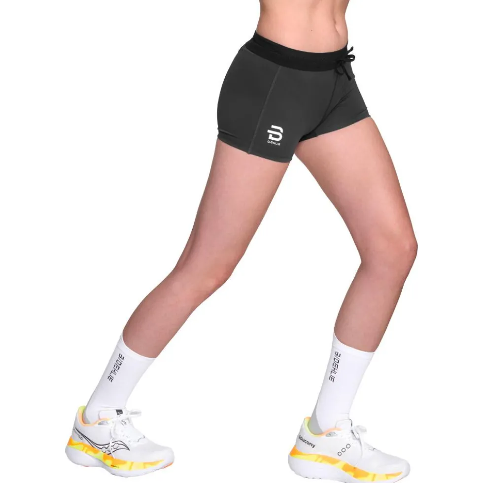 Pantaloncini da trail Bjorn Daehlie Tights Elite 3 Inch Obsidian