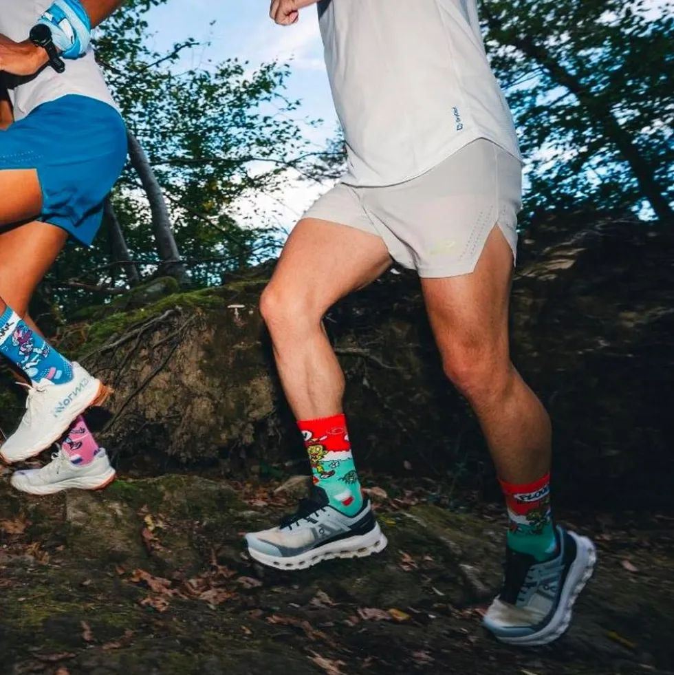 Pantaloncini da trail Bv Sport Boston Gris