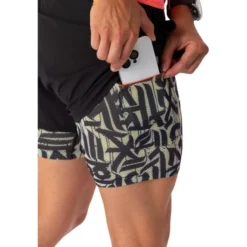 Pantaloncini da trail Dynafit Trail 2In1 Short W Black Out Overcast