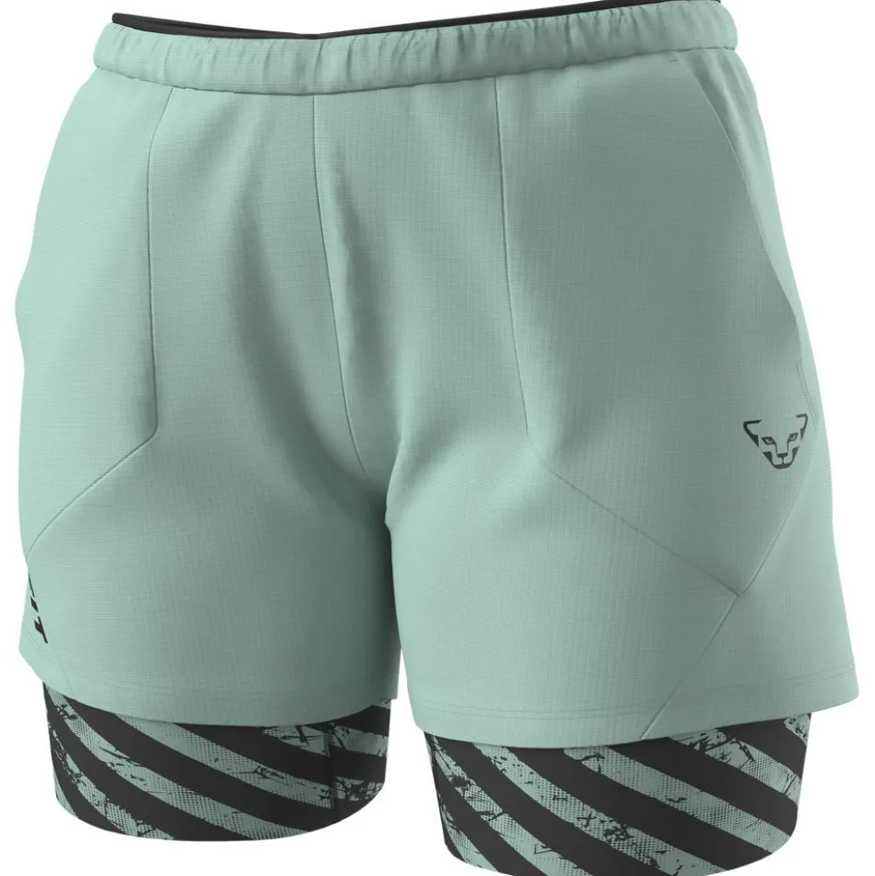 Pantaloncini da trail Dynafit Trail 2In1 Short W Jadelite