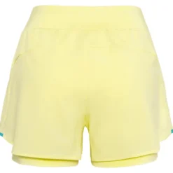 Pantaloncini da trail Kari Traa Mija Training Shorts Mellow Yellow