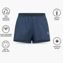 Pantaloncini da trail La Sportiva Pure 3 Short Night Sky Chalk