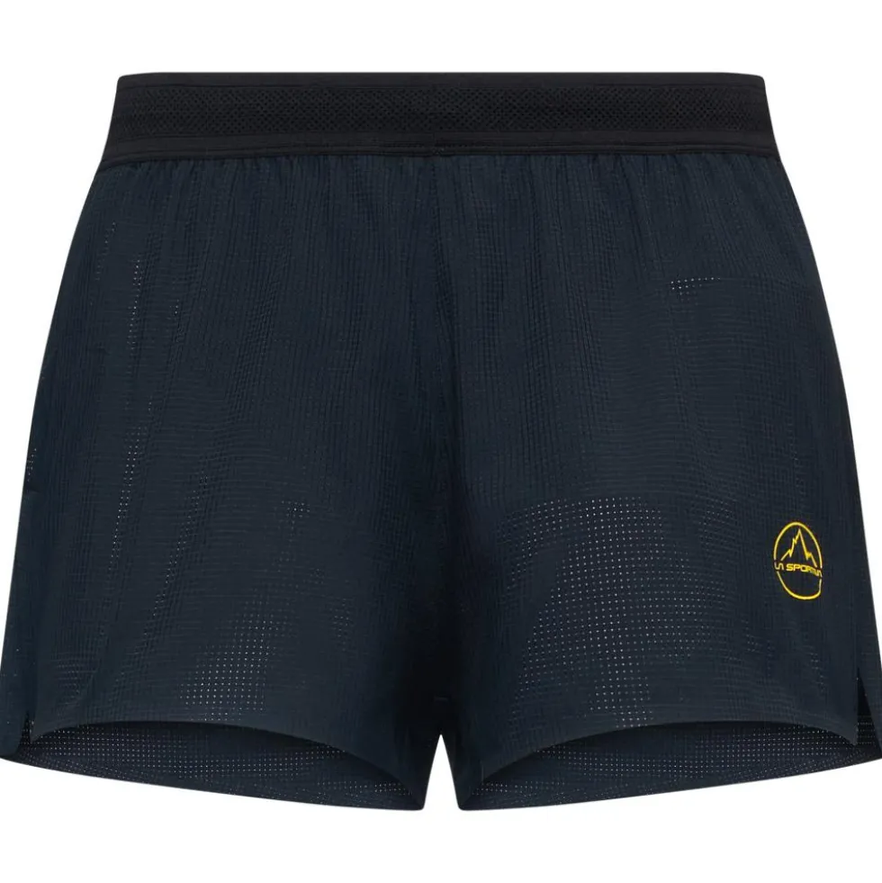 Pantaloncini da trail La Sportiva Pure 3 Short Black Yellow