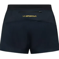 Pantaloncini da trail La Sportiva Pure 3 Short Black Yellow