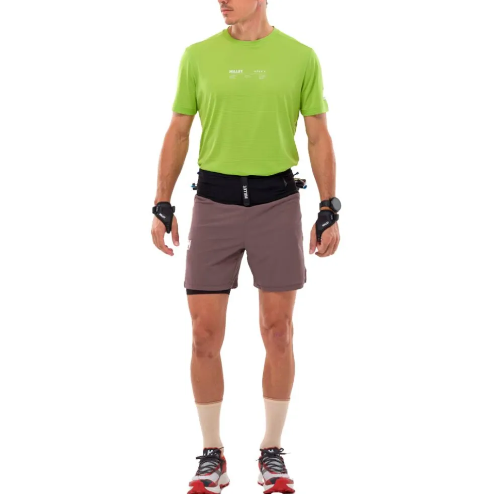 Pantaloncini da trail Millet Intense 2In1 Short M Pepper