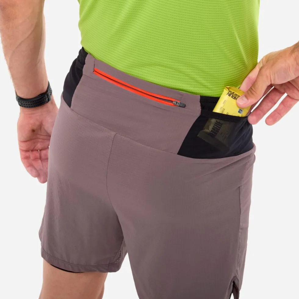 Pantaloncini da trail Millet Intense 2In1 Short M Pepper