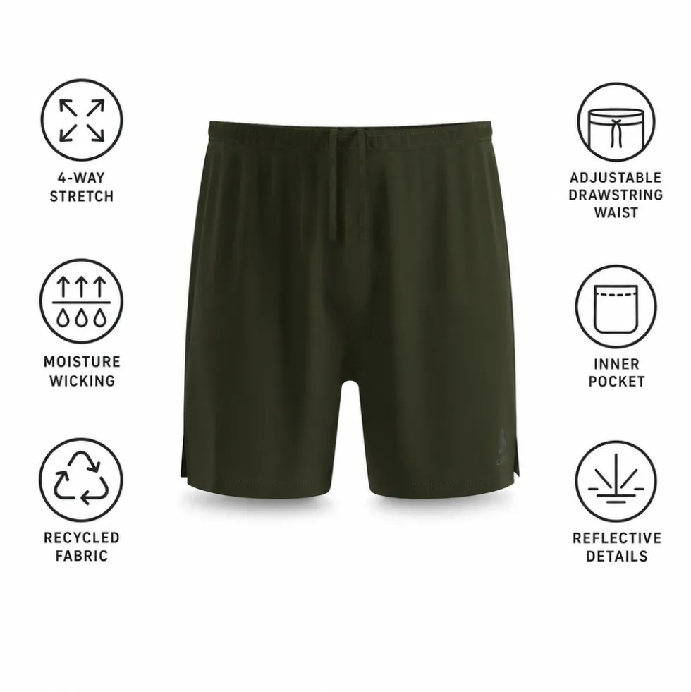 Pantaloncini da trail Odlo Essential 6 Inch Short Deep Depths
