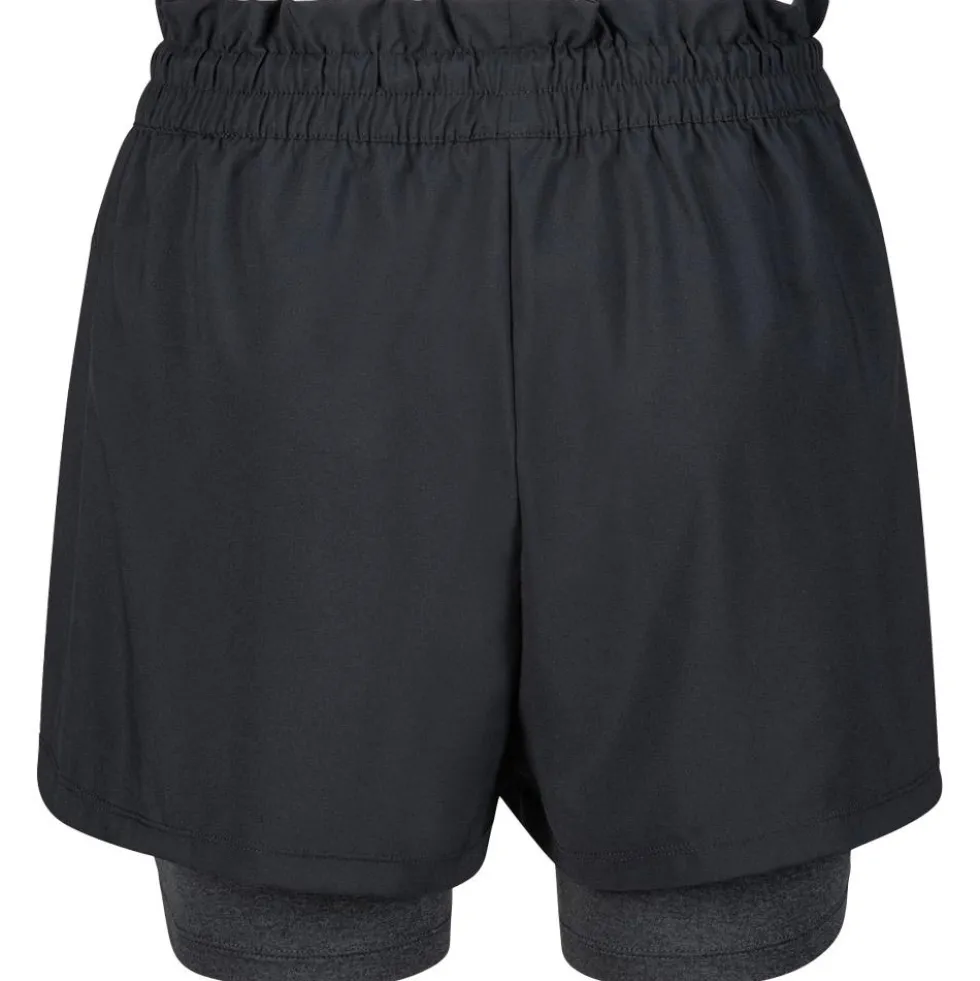 Pantaloncini da trail Odlo 2 In 1 Short Essential Black