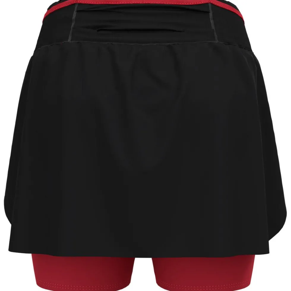 Pantaloncini da trail Odlo X-Alp Skirt Black, American Beauty